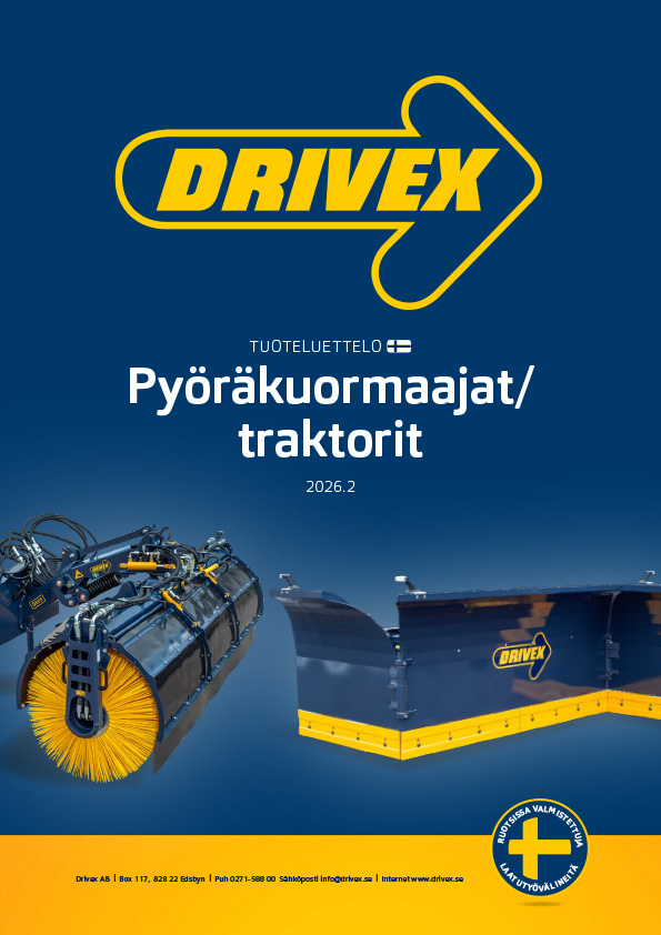Drivex product catalogue Finnish